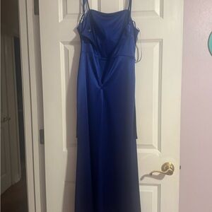 Elegant Blue Evening Dress